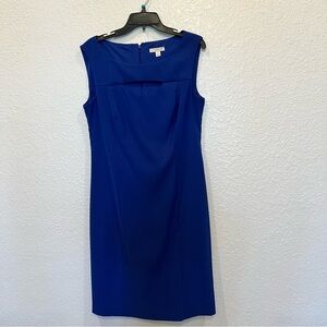 Indigo business sheath dress - gorgeous color and very professional